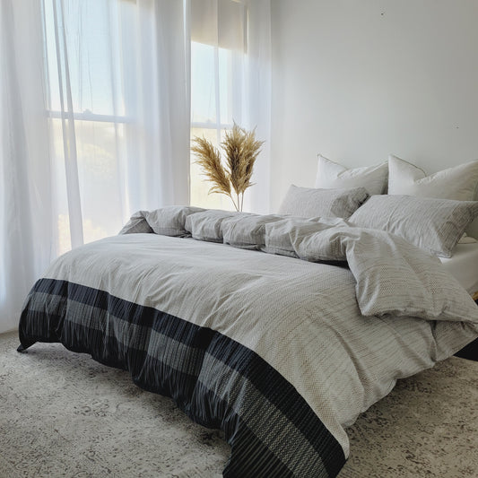 Skye-Eco Living Ultra Light Quilt Cover Set