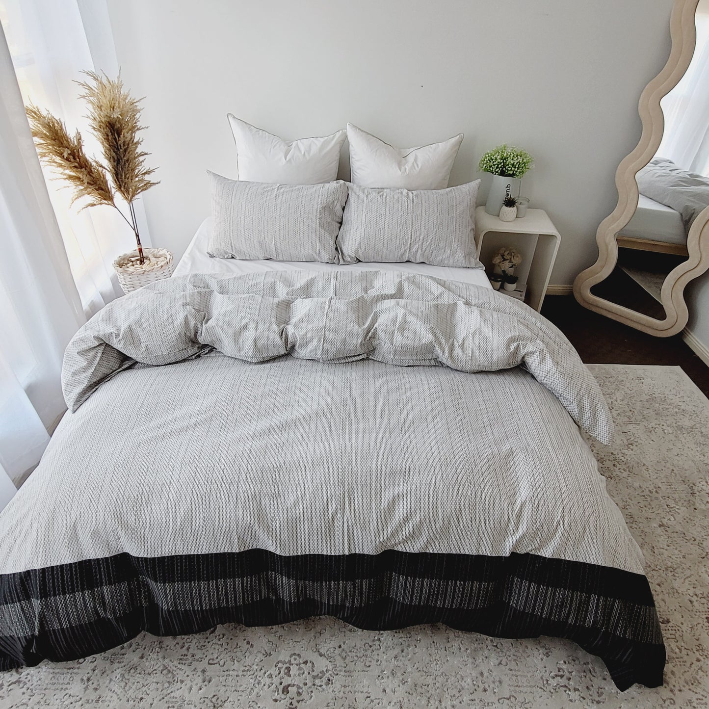 Skye-Eco Living Ultra Light Quilt Cover Set