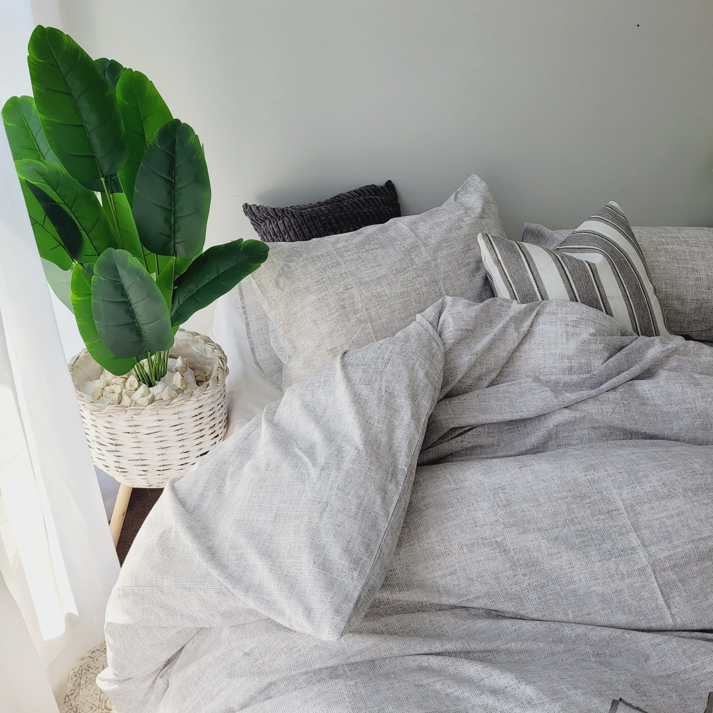 Ana-Eco Living Ultra Light Quilt Cover Set