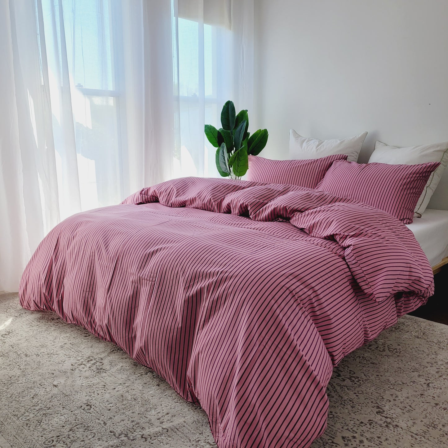 Alexa-Premium 100% Cotton Quilt Cover Set