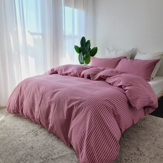 Alexa-Premium 100% Cotton Quilt Cover Set