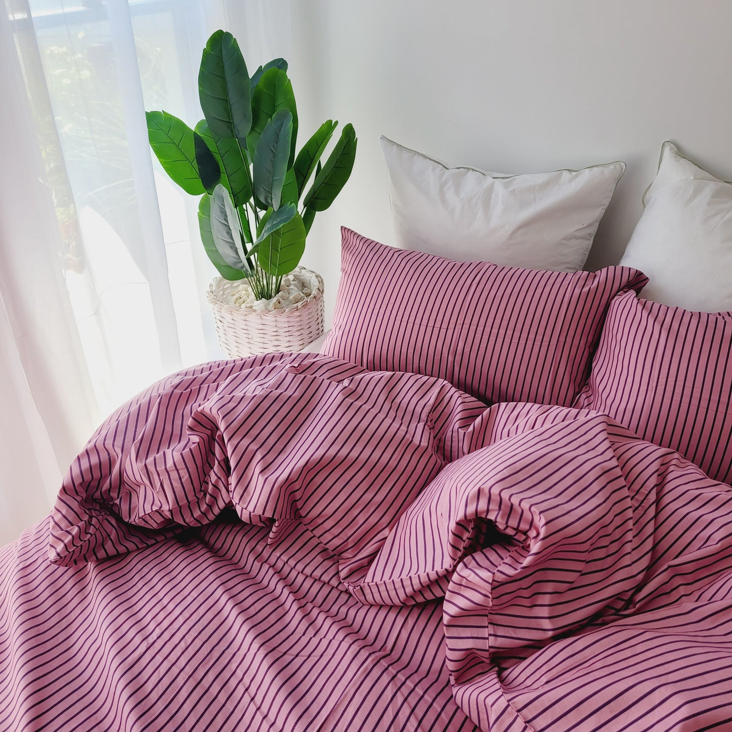 Alexa-Premium 100% Cotton Quilt Cover Set