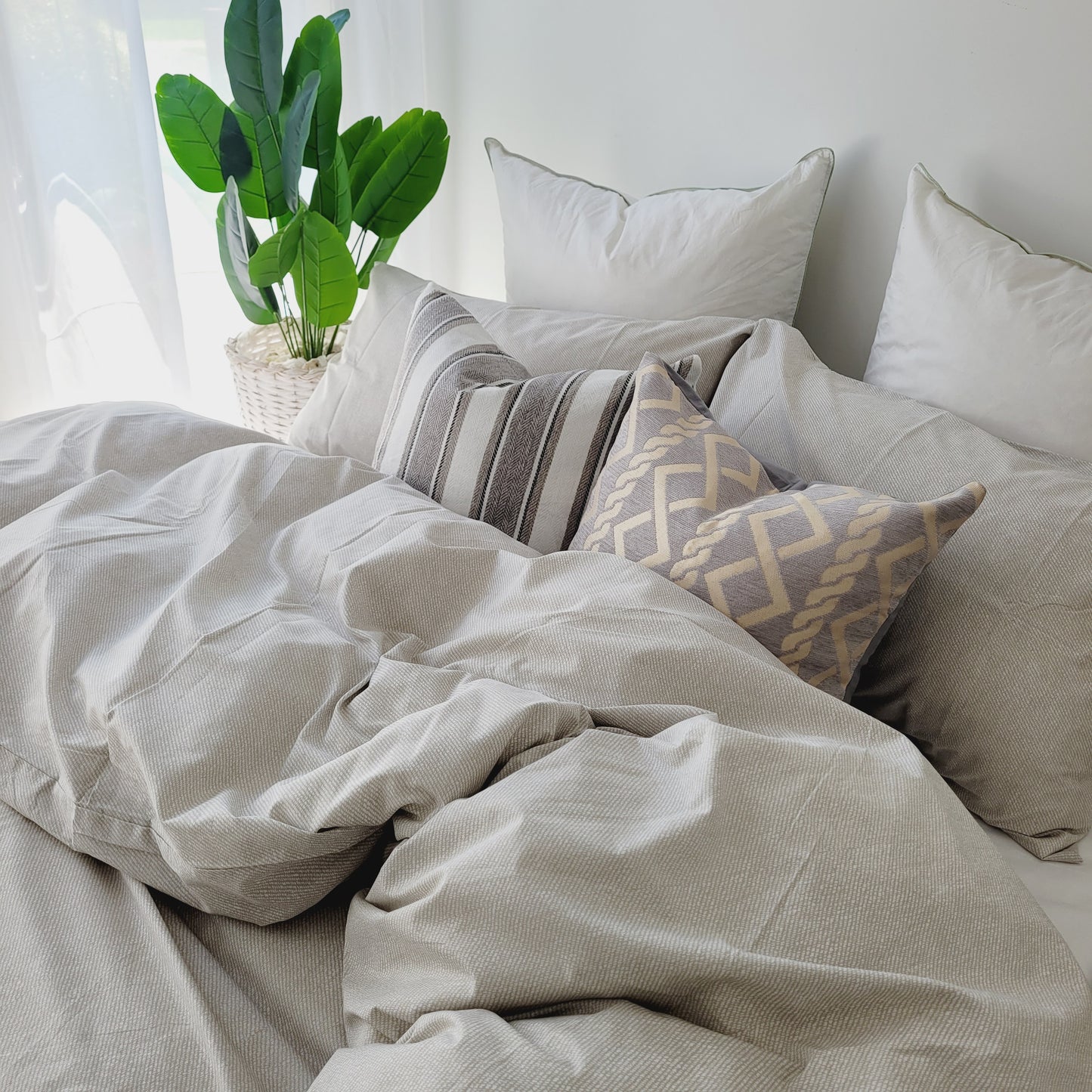 Aria Quilt Cover Set – Soft Cotton with Fade-Resistant Colors