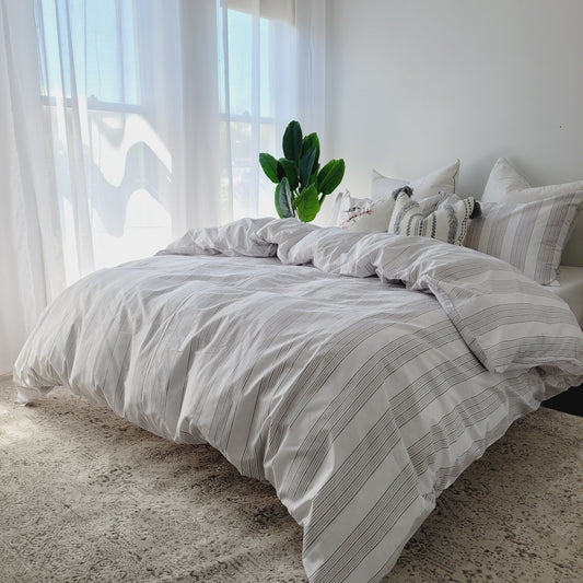 Kaira-Eco Living Ultra Light Quilt Cover Set