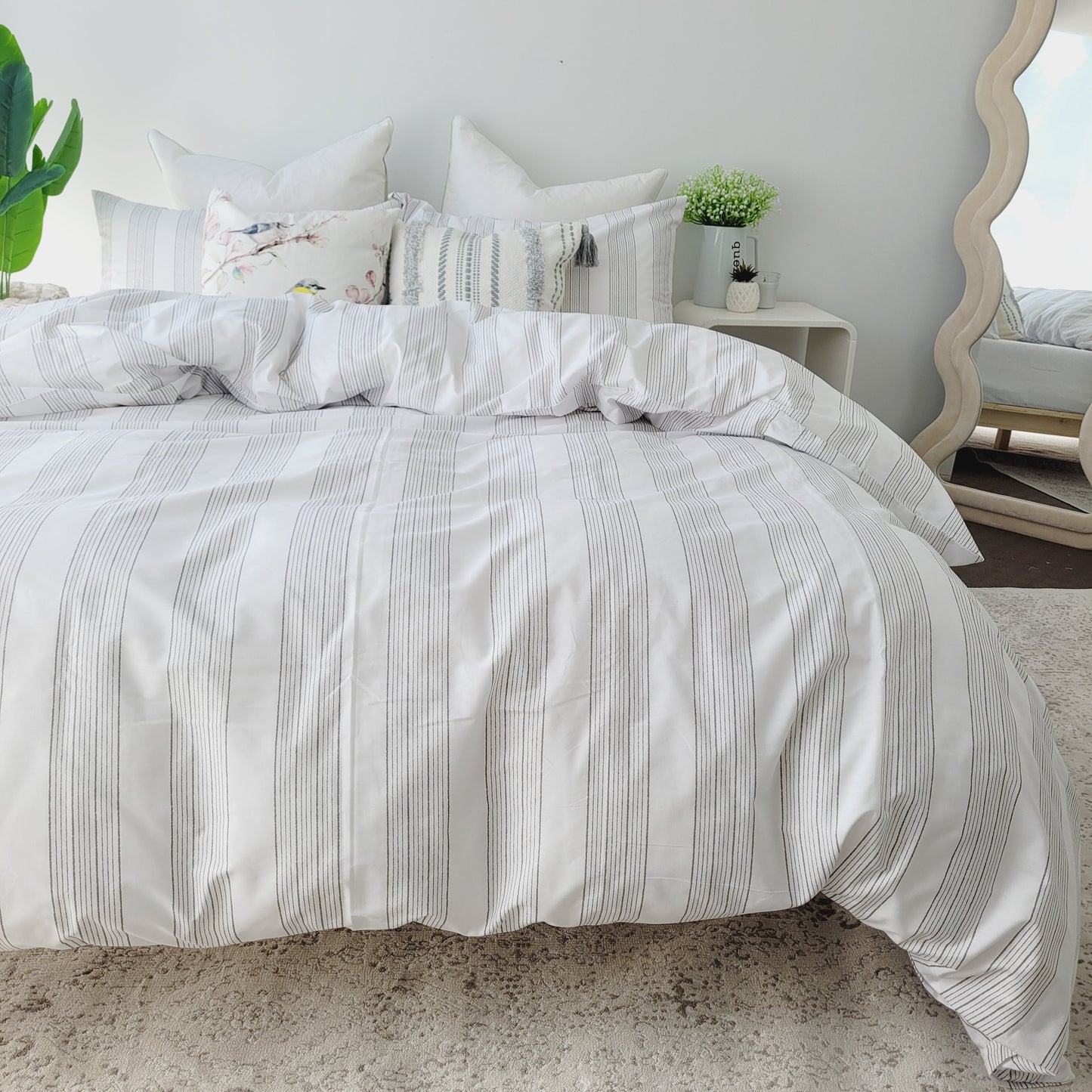 Kaira-Eco Living Ultra Light Quilt Cover Set