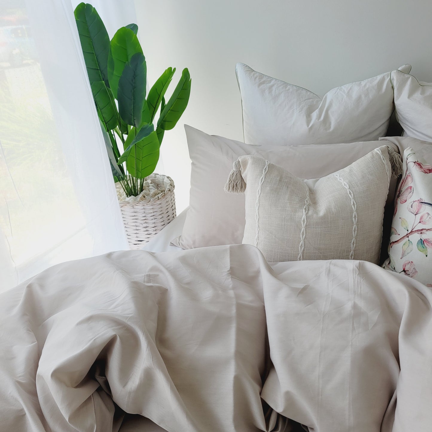 Milo-Premium 100% Cotton Quilt Cover Set