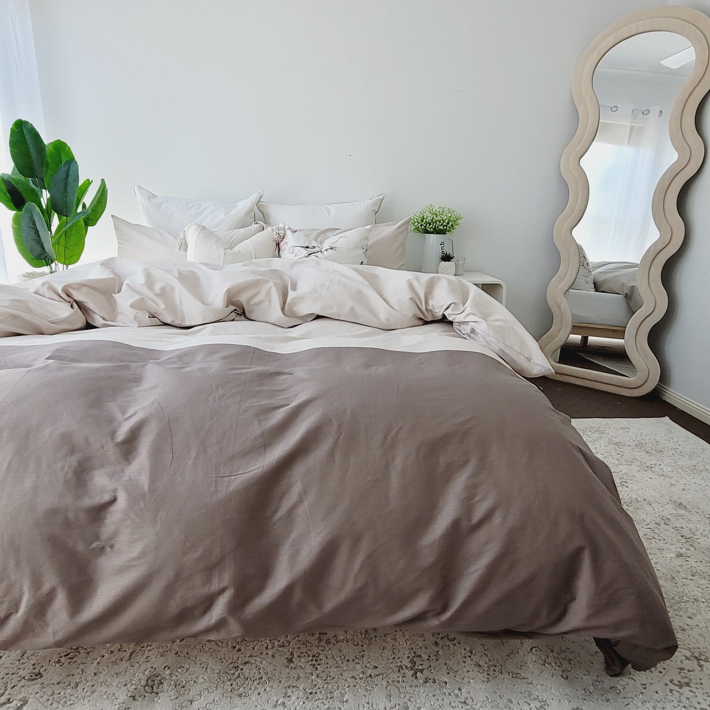 Milo-Premium 100% Cotton Quilt Cover Set