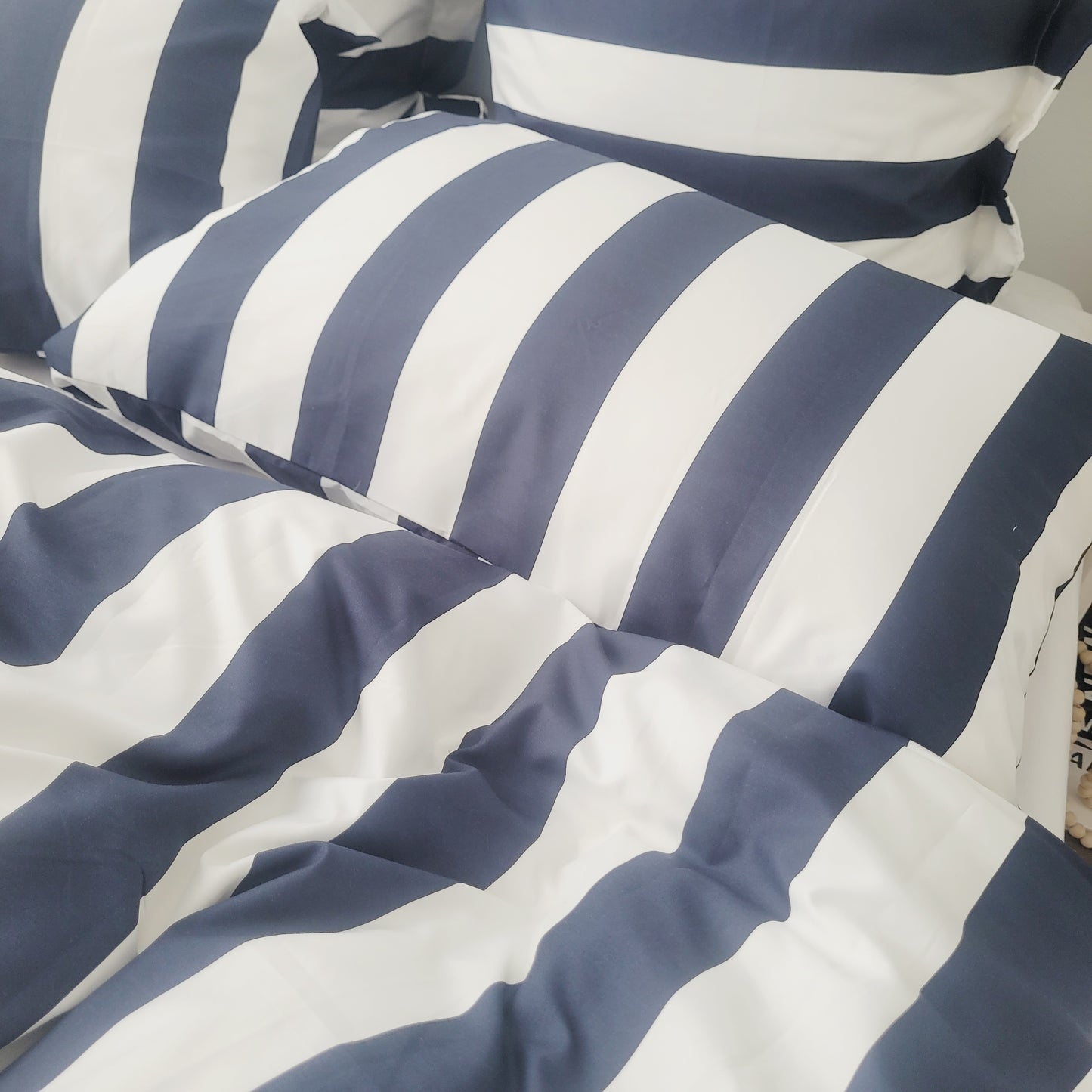 Navy Strix Microfiber Quilt Cover – Ultra-Soft & Luxury Bedding