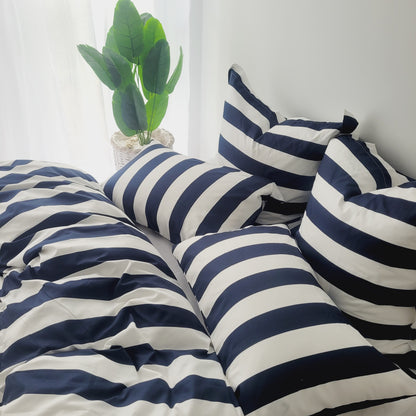 Navy Strix Microfiber Quilt Cover – Ultra-Soft & Luxury Bedding