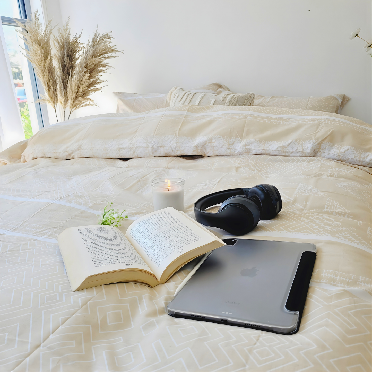 Hampton Beige-Lightweight Warmth with a Polished Look | Pure Cotton