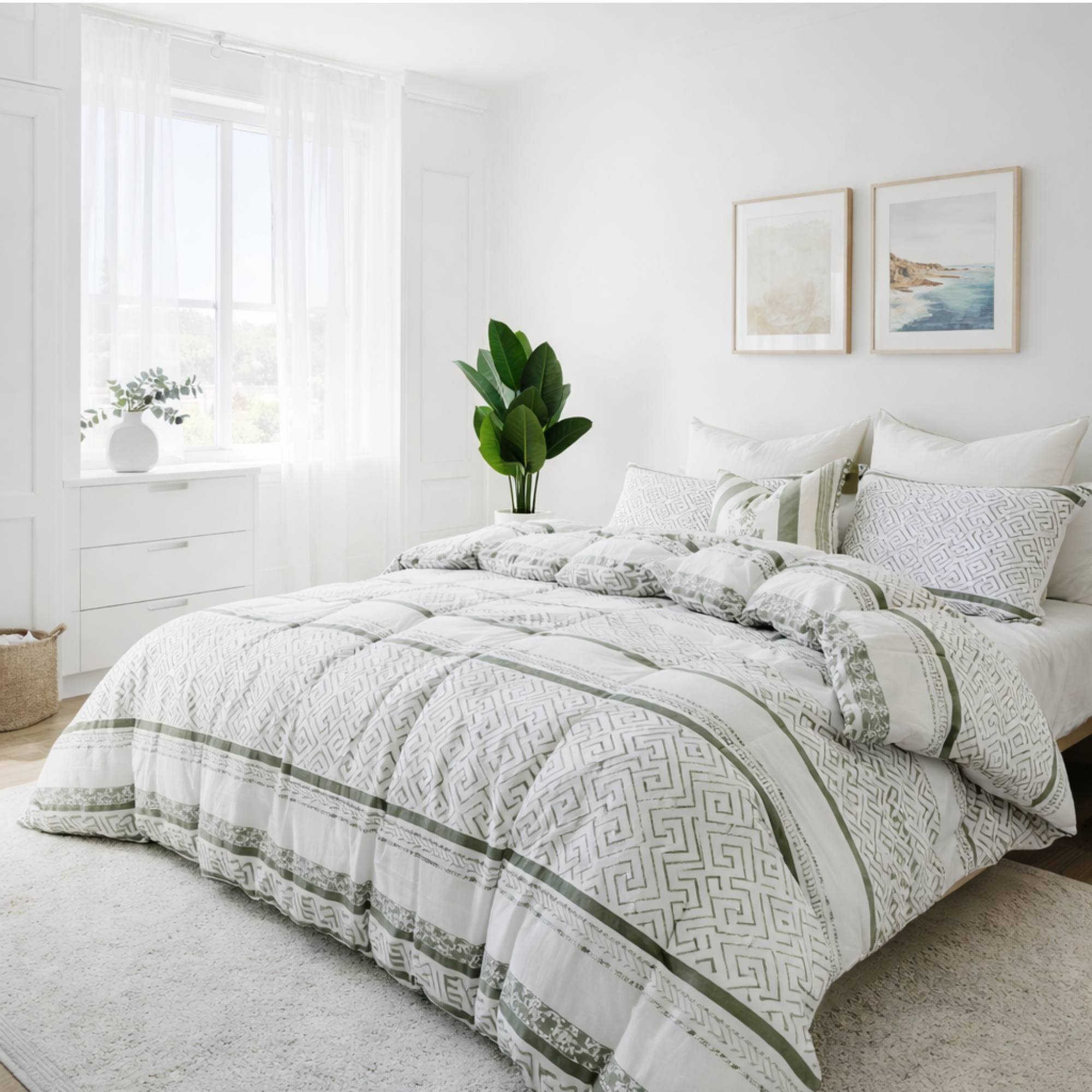 Hampton Sage| Pure Cotton – amsonsdesign