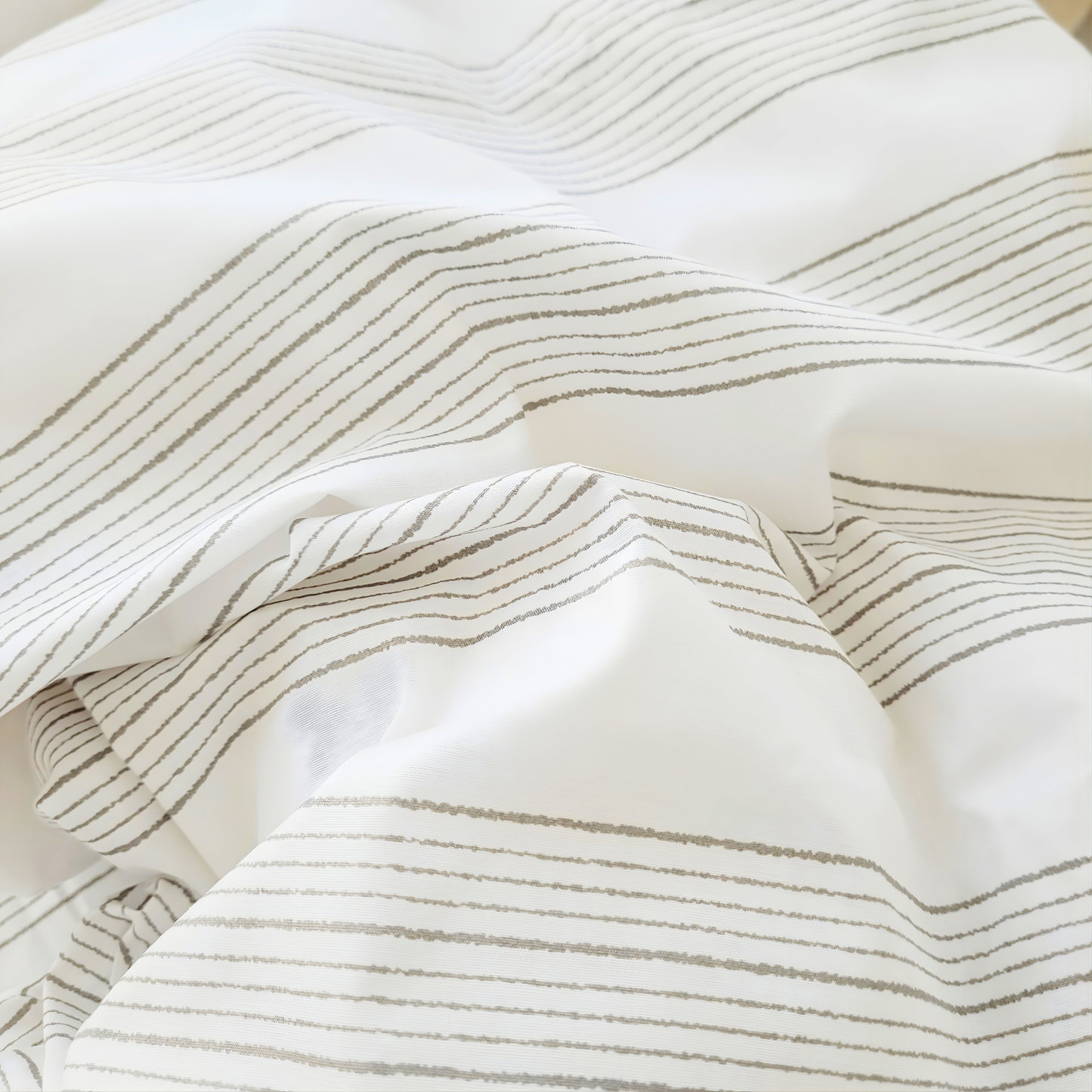 Kaira-Eco Living Ultra Light Quilt Cover Set |Pure Cotton Percale