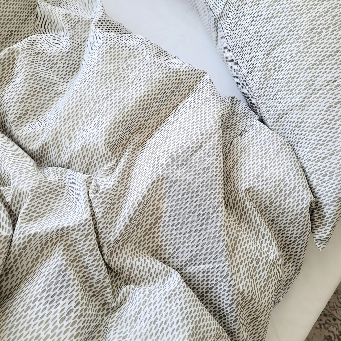 Skye-Eco Living Ultra Light Quilt Cover Set |Pure Cotton Percale