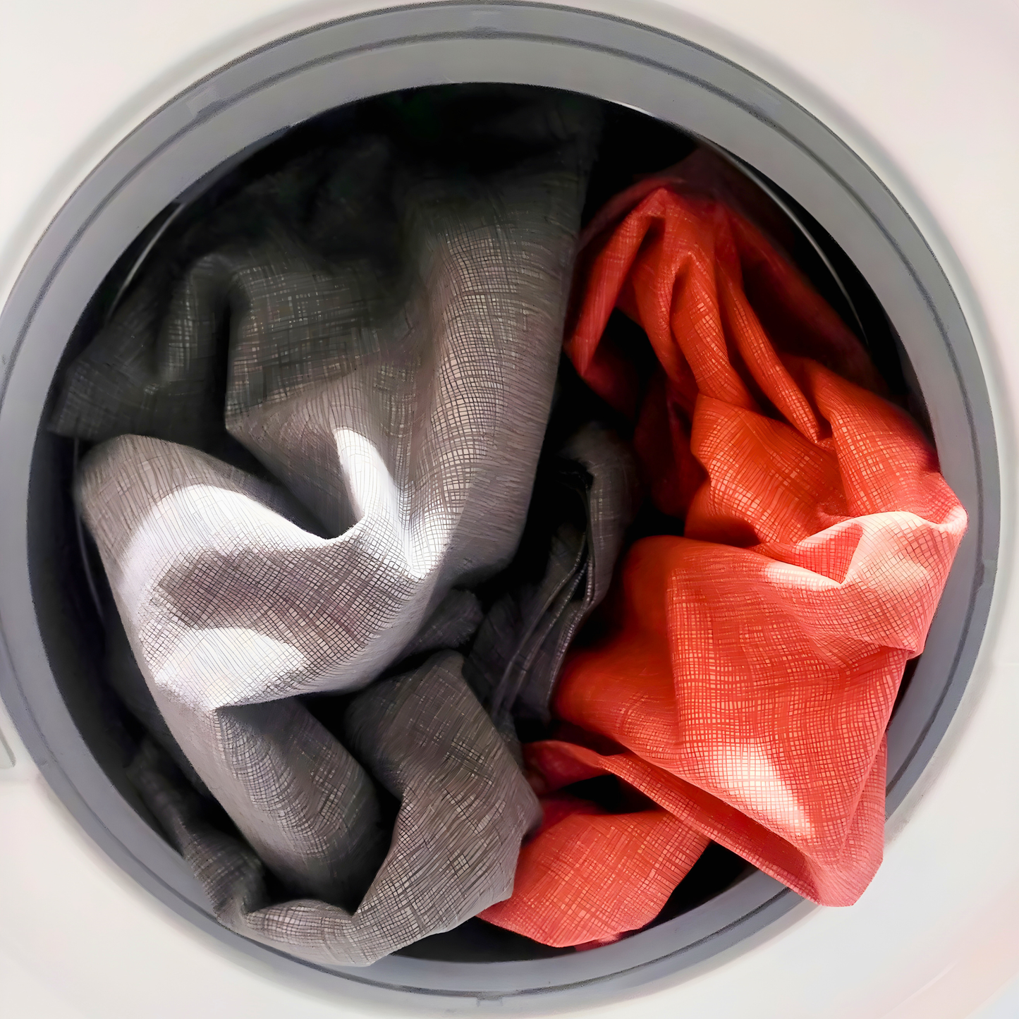 Coral Textured Print Quilt Cover Set - Pure Cotton with Ornate Patterns