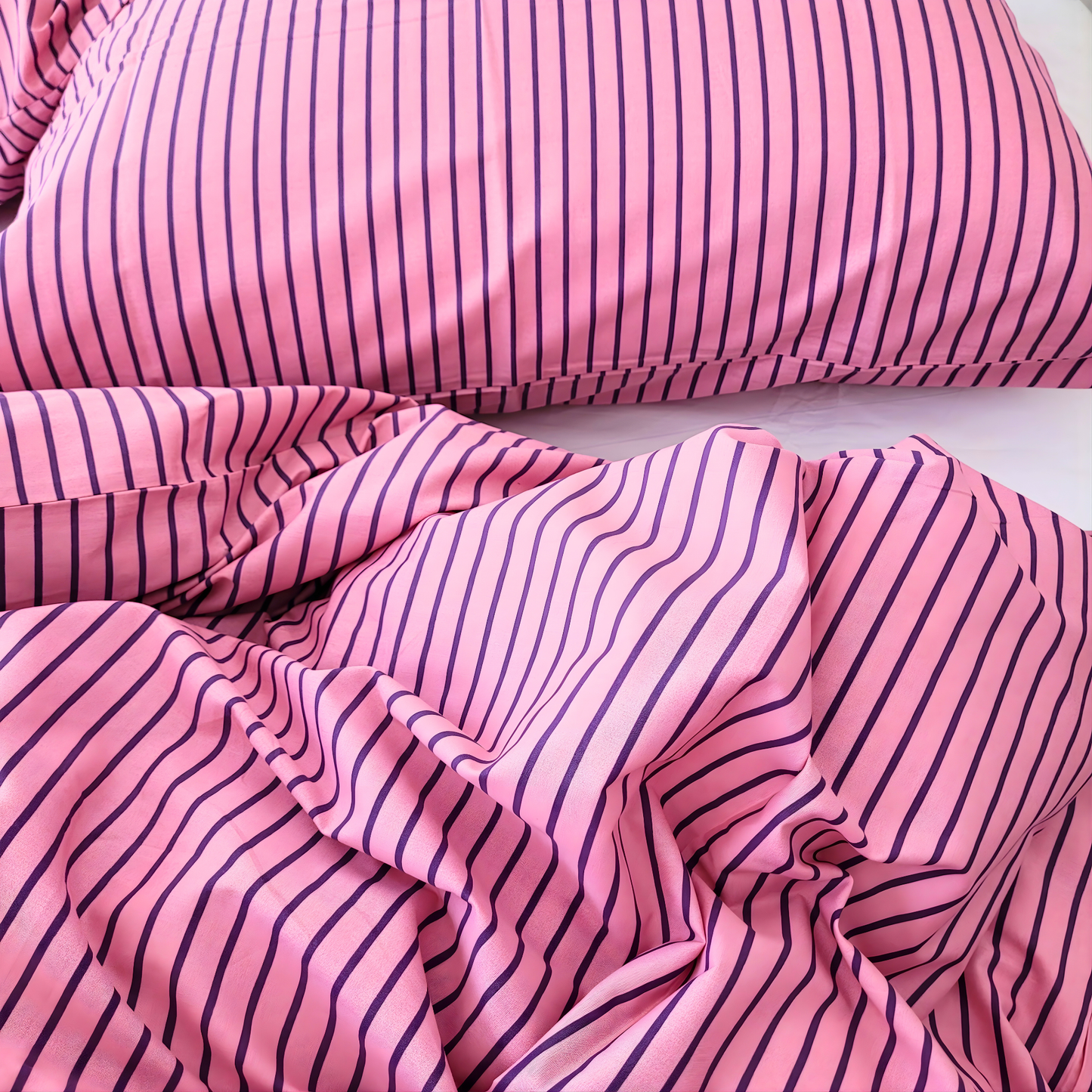 Alexa-Premium Quilt Cover Set |Soft & Breathable -Pure cotton percale.