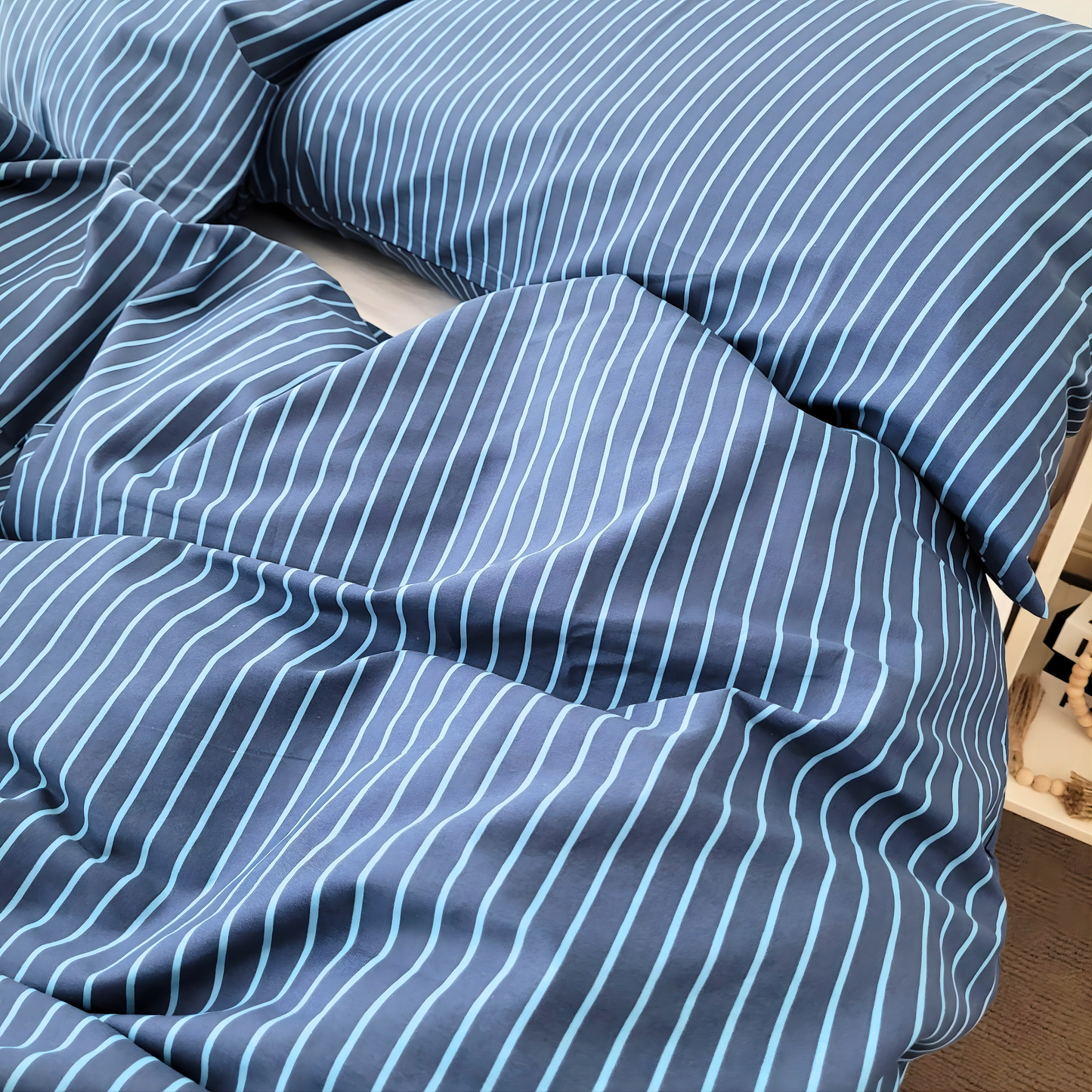 Abril -Pure  Cotton Percale Quilt Cover Set| Chemical-Free & Soft