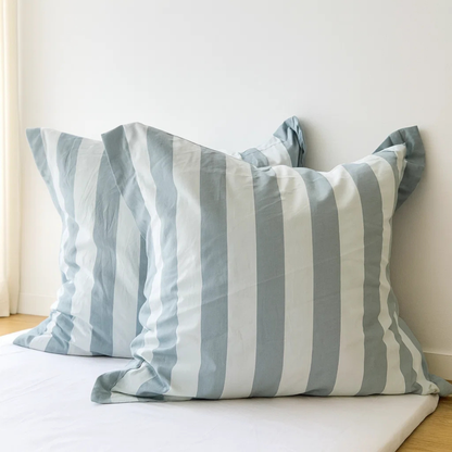 SAGE STRIX European Pillowcase Pair