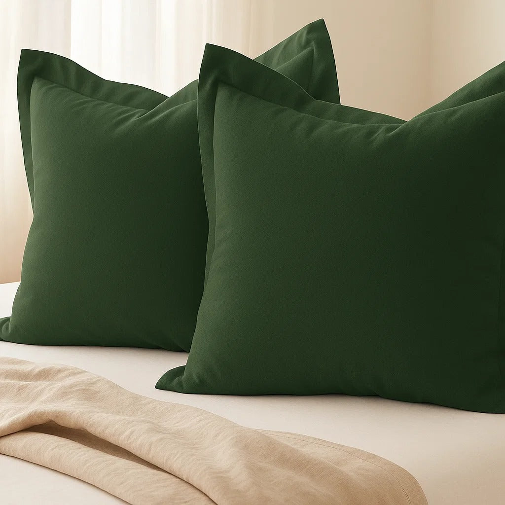 Sage Europeon Pillowcase | 65x65cm