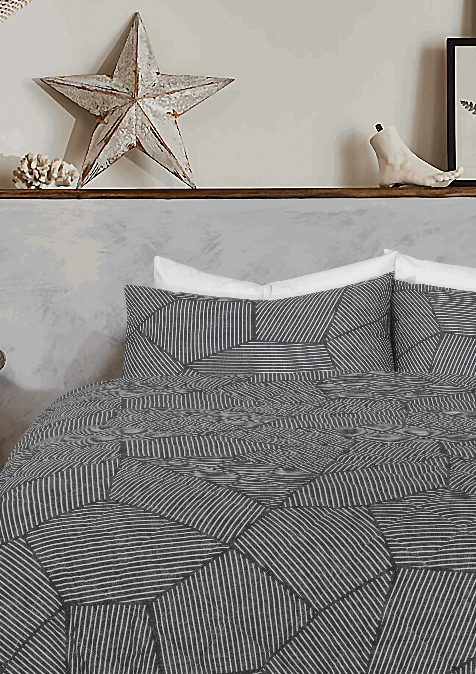 Bedspread | Ariana Carbon Cotton Quilt