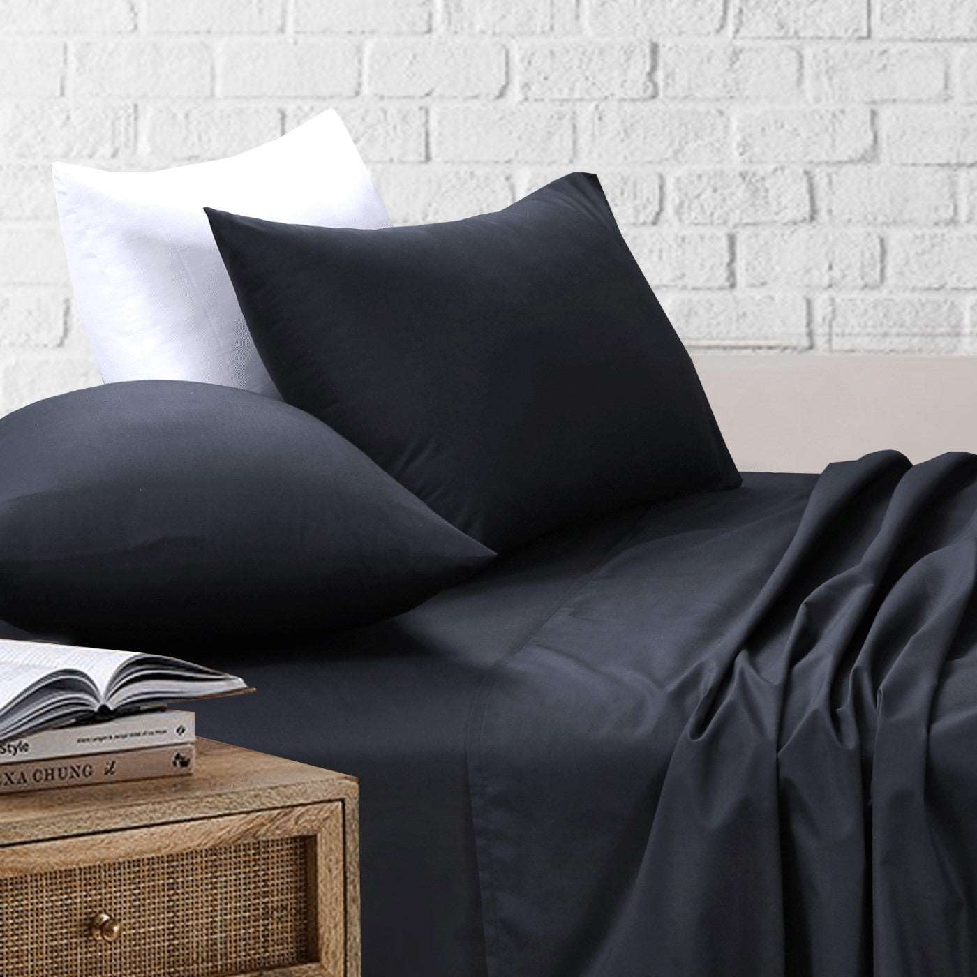 Black Bed Sheets | Bedding Set