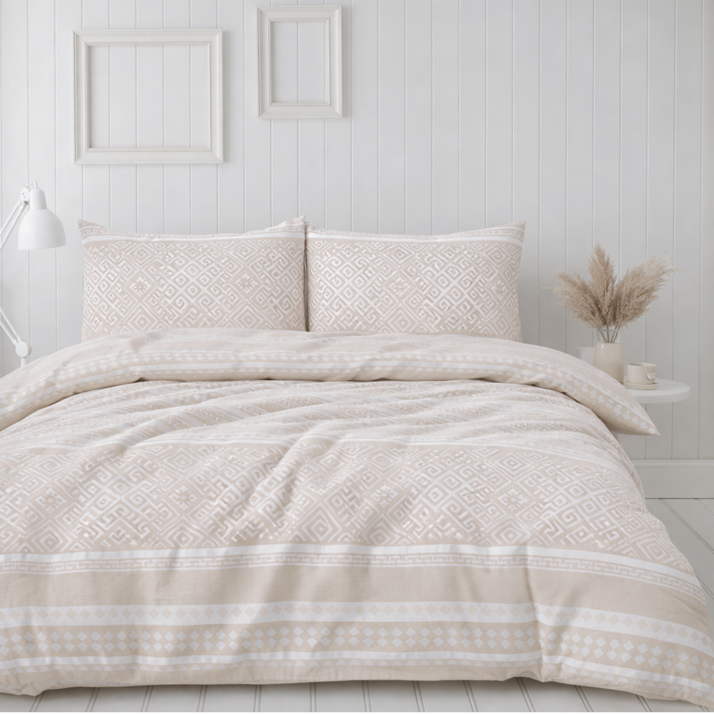 Hampton Beige-Lightweight Warmth with a Polished Look | Pure Cotton