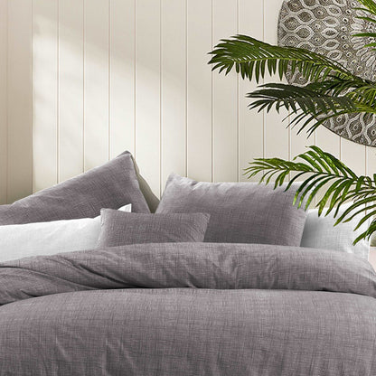100 % Cotton Duvet Cover Textured Print | Fossil