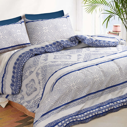 Island Serenity Quilt Cover Set– Lightweight Warmth with a Polished Look | Pure Cotton