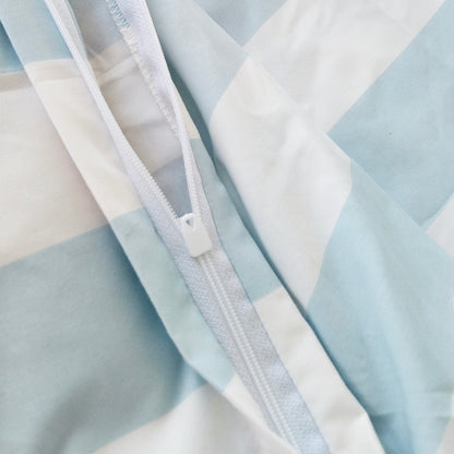 Aqua Strix Microfiber Quilt Cover – Ultra-Soft & Luxury Bedding