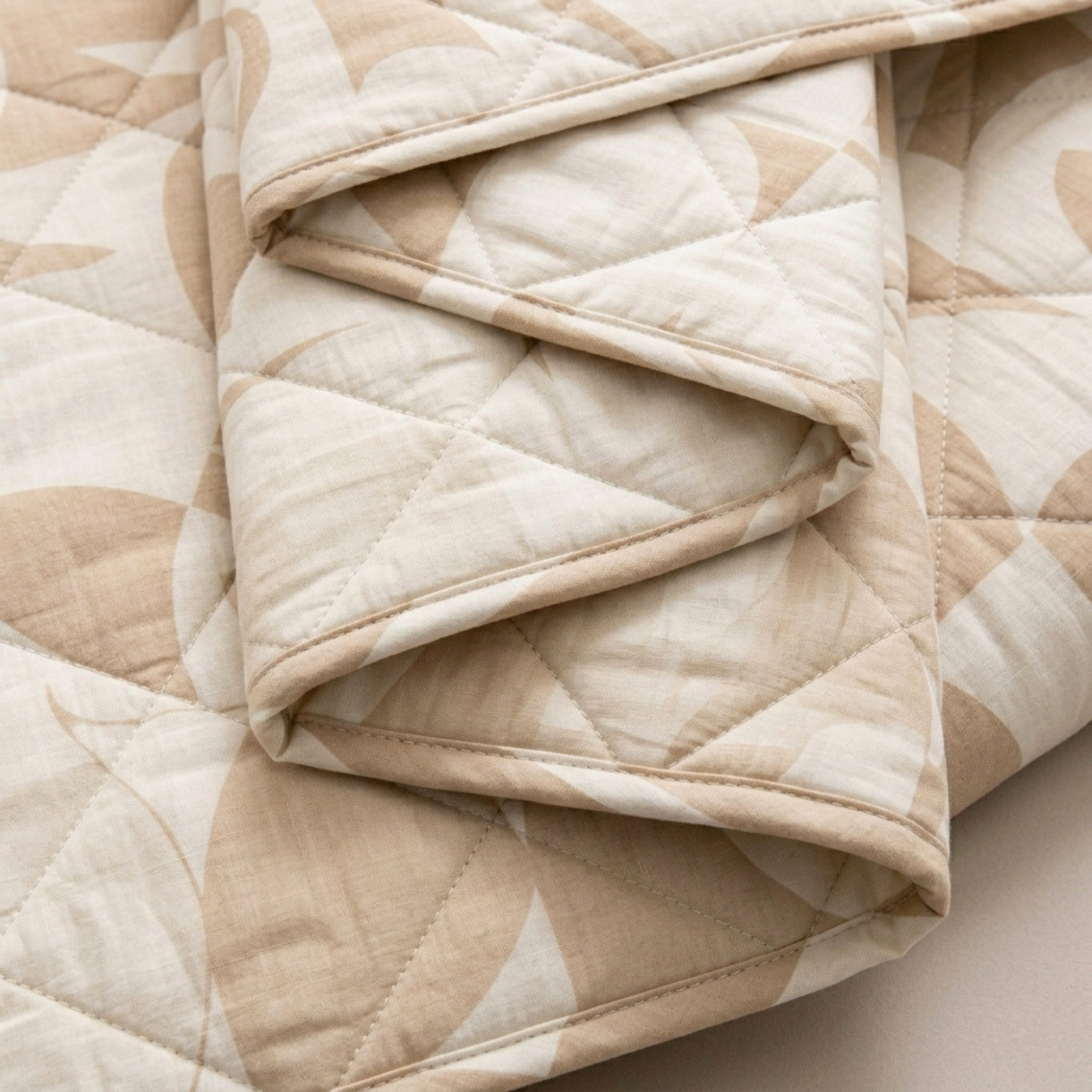 Scandi Beige  Bedspread