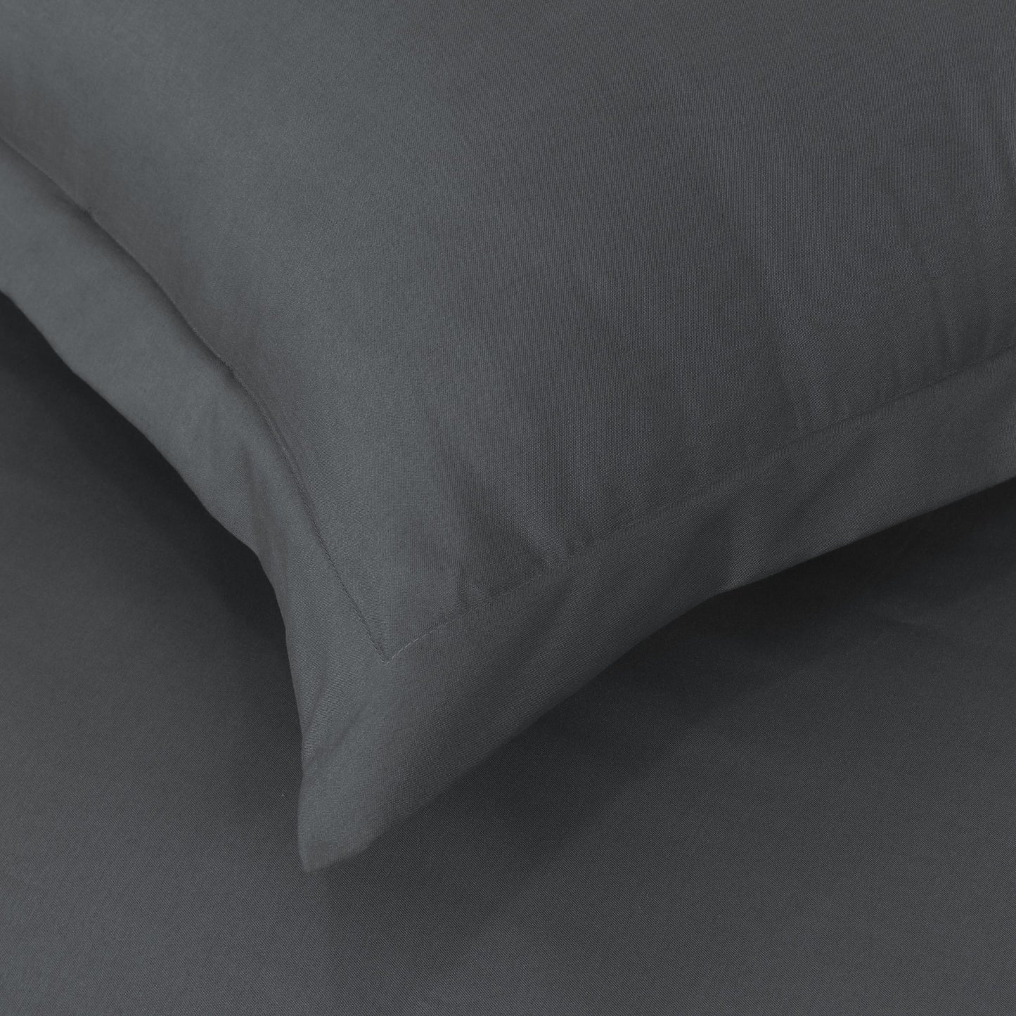 Grey Quilt Cover Set - Ultra-Soft Bed Linen