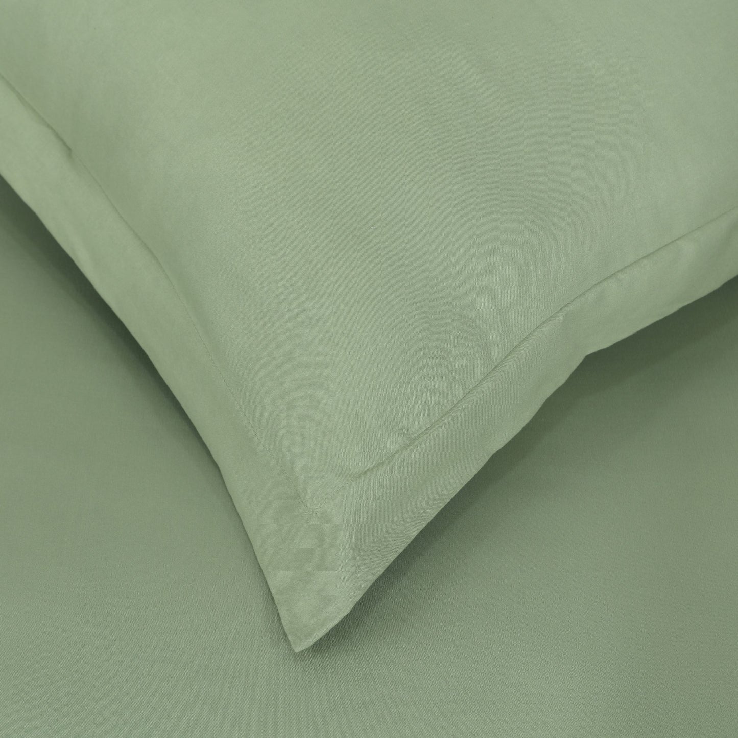 Light Sage Quilt Cover Set -Ultra-Soft Bed Linen