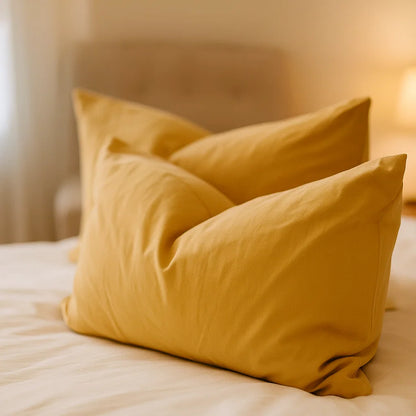 Latte Pillowcases-Standard size | 100% Cotton