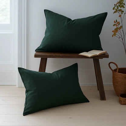 Sage Pillowcases-Standard size | 100% Cotton