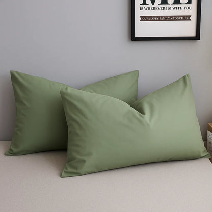 Light Sage  Pillowcases-Standard size | 100% Cotton