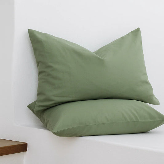 Light Sage  Pillowcases-Standard size | 100% Cotton