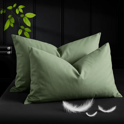 Light Sage  Pillowcases-Standard size | 100% Cotton