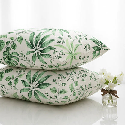 Botanical Bliss Pillowcases-Standard size | 100% Cotton