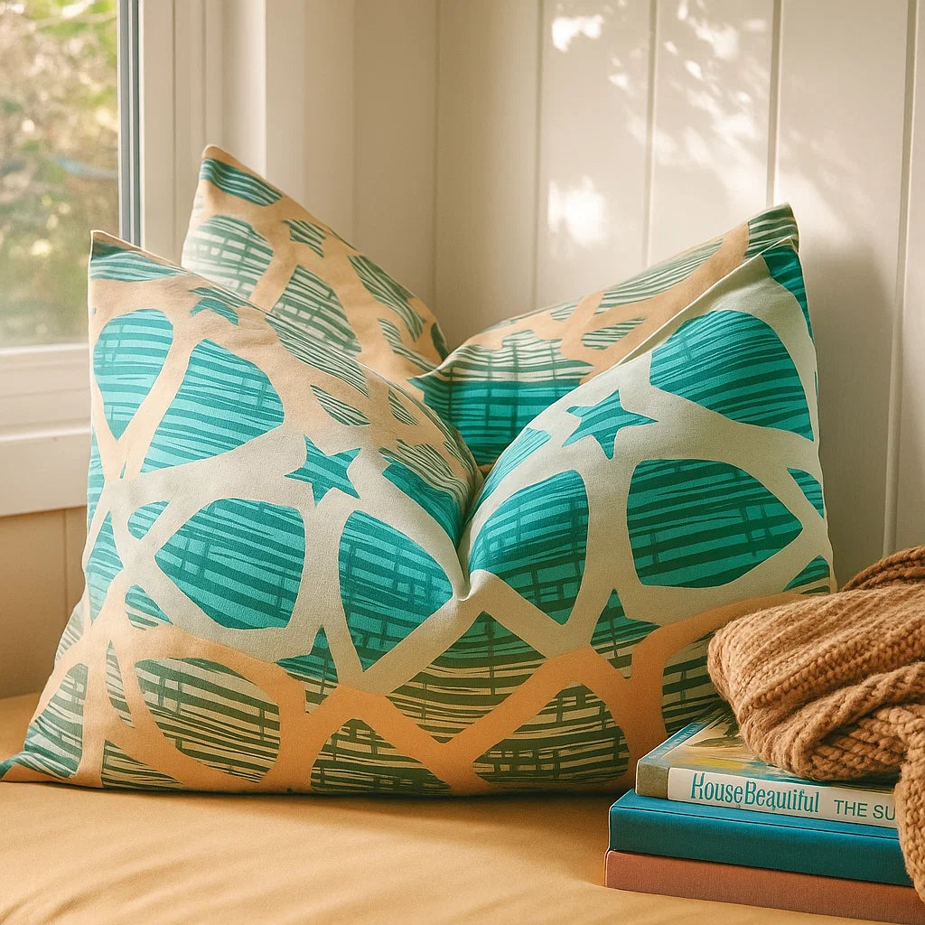 Luxury Tropical Touch Pillowcases-Standard size|100% Cotton