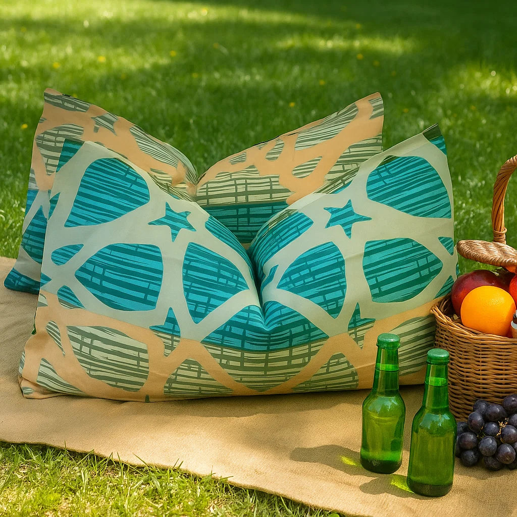 Luxury Tropical Touch Pillowcases-Standard size|100% Cotton