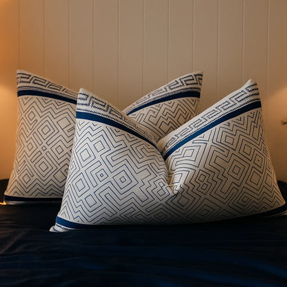 Inky Snow White Pillowcases-Standard size | 100% Cotton