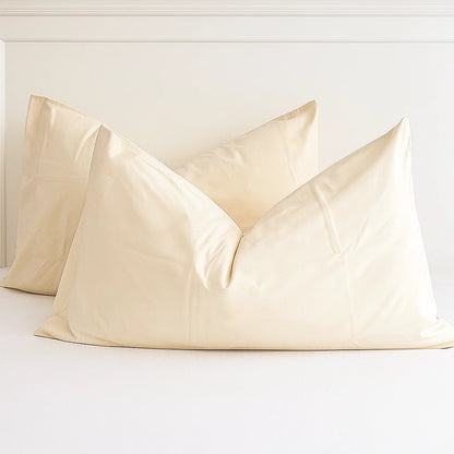 Ivory Pillowcases – Standard Size | Cotton-Rich Blend