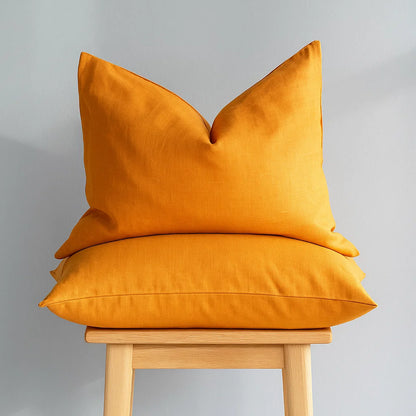 Yellow Textured Print Pillowcases-Standard size | 100% Cotton