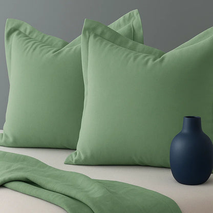 Light Sage Europeon Pillowcase | 65x65cm