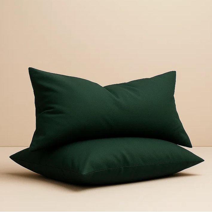 Sage Pillowcases-Standard size | 100% Cotton