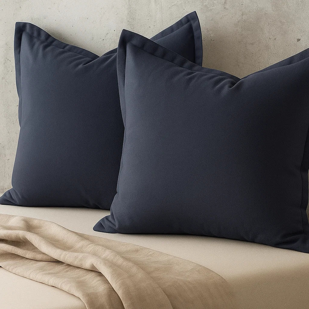 Grey Europeon Pillowcase | 65x65cm