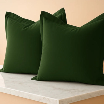 Sage Europeon Pillowcase | 65x65cm