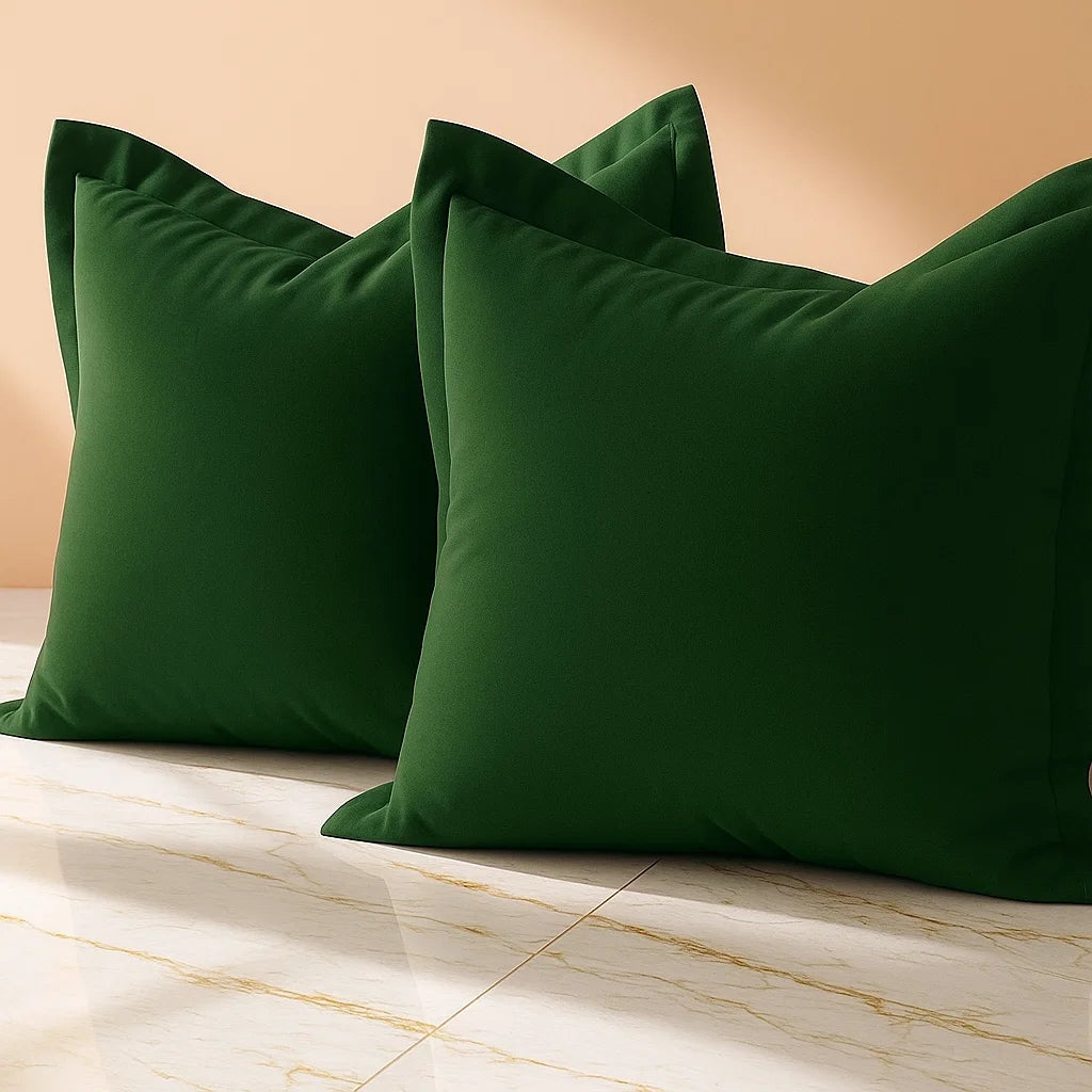 Sage Europeon Pillowcase | 65x65cm