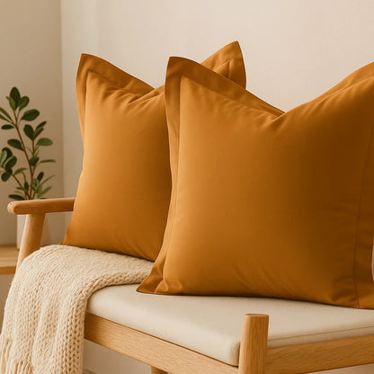 Latte Europeon Pillowcase | 100% Cotton