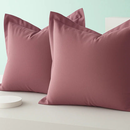 Dawn Pink Europeon Pillowcase | 100% Cotton