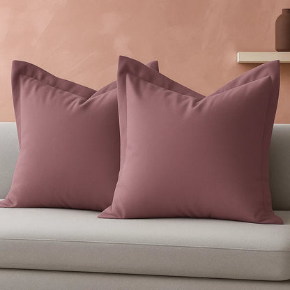 Dawn Pink Europeon Pillowcase | 100% Cotton